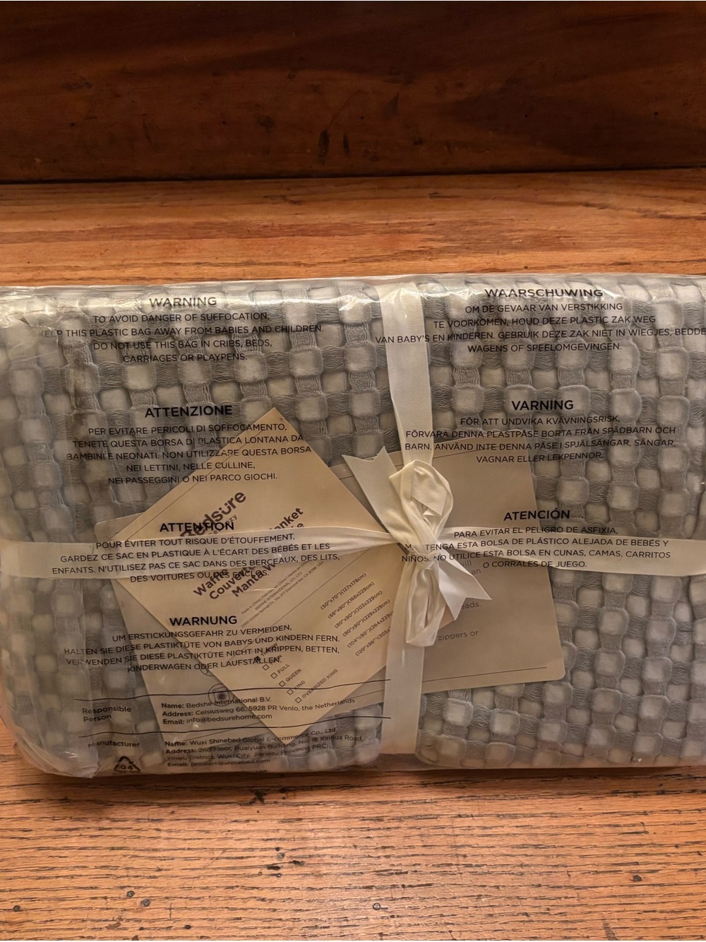 Quilted Gray Bath Mat - Soft Textured Comfort